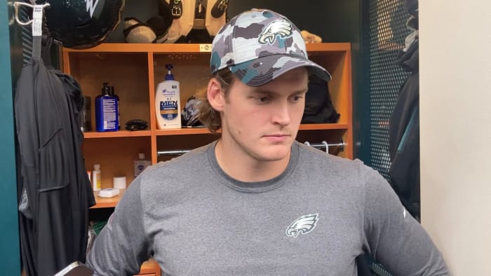 Eagles rookie TE Grant Clacaterra